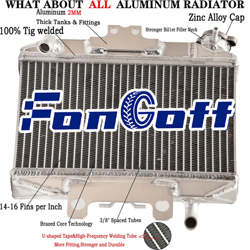 Radiateur aluminium pour 99 - radiateur,