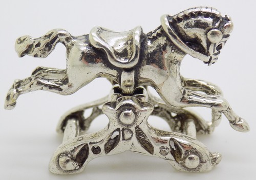 Horse rocking silver - horse, 800