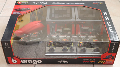 Bburago coffret red - bull, f1