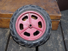 JOUEF TRACTOR LARGE FORMAT WHEEL KLEBER DOVES tire diameter 85 mm GOOD CONDITION