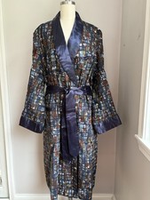 Vintage Men’s Mid Century 50’s NOS Deadstock State-O-Maine Smoking Jacket Robe M