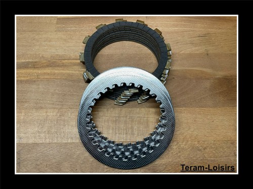 Kit disques garnis lisses - disques,