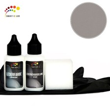 Audi Light Grey Leather Repair Leather Paint for Leather and Faux Leather. 