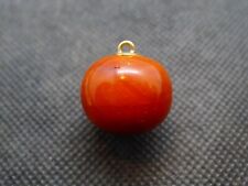 Pendentif Perle Ambre Or 18