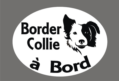 Sticker border collie - sticker,