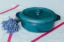Cocotte en fonte vintage grand