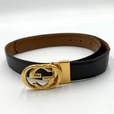 Ceinture Gucci GG boucle cuir