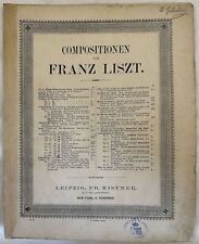 Franz Liszt Invocation Fin 800 Partitions Piano Musique Piano Partition Musicale
