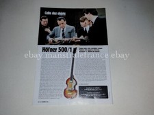 Höfner Hofner 500/1 bass