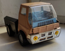 Jouet ancien camion URSS, métal, bon état. brun . Hauteur 10 cm, longueur 17 cm