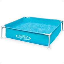 Intex 57173EP 4ft x 12in Mini Frame Beginner Swimming Pool, Blue(Open Box)