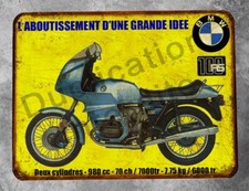 Plaque metal vintage bmw - vintage,