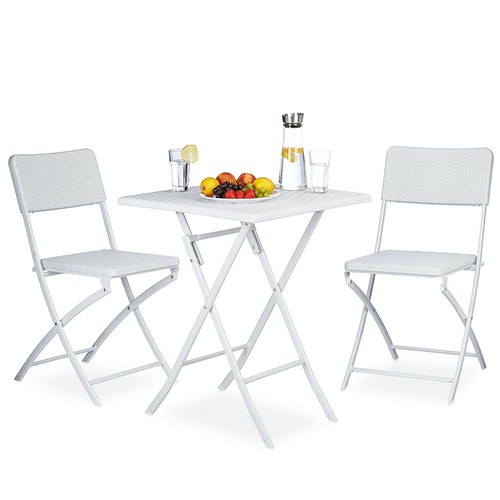 Ensemble table 2 chaises - ensemble,