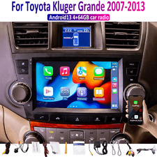 9" Wireless CarPlay Android Auto Head Unit Radio For Toyota Kluger Grande 07-13