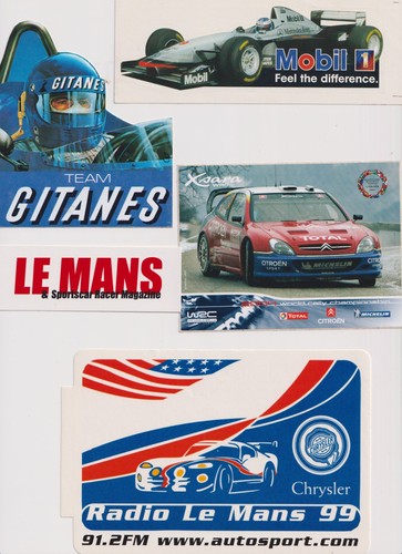 Stickers voitures course - de,