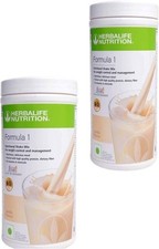 Mélange de shake repas sain Formule 1 vanille 1000 g de bouillon frais -...