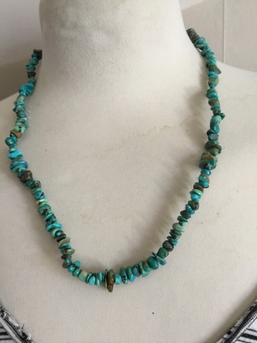Collier pierre semi - de,