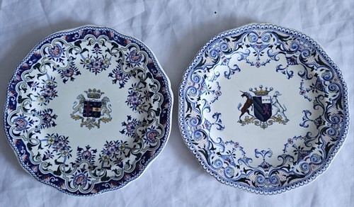 Anciennes assiettes plate - anciennes,