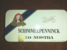 Ancienne boîte à cigares (Vide) SCHIMMELPENNINCK 50 NOSTRA