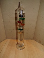 Thermomètre galilée 34 cm