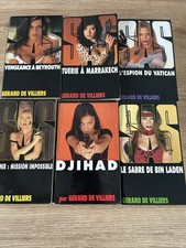 LOT DE 6 LIVRES SAS de GERARD