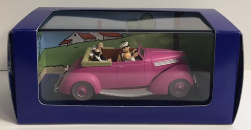 Voiture tintin cabriolet - voiture, tintin,