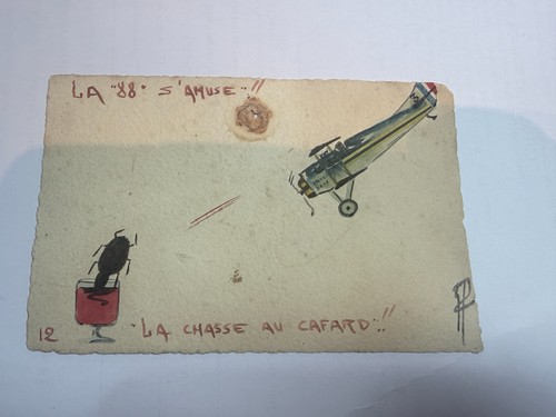 Militaria ww1 petite peinture - petite,