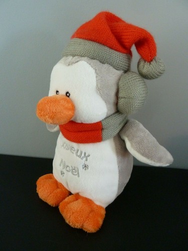 Doudou peluche pingouin - doudou,
