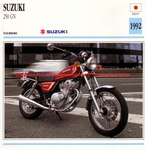 Suzuki 250 gn250 1992 - gn250,