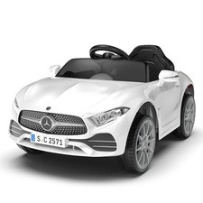 Voiture Électrique Pour Enfants 12V Avec Licence MERCEDES CLS Small Blanche