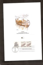 US SC # 2453 Canoe FDC