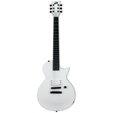 ESP LTD EC Arctic Metal Snow White Satin Electric Guitar OPEN BOX - A STOCK