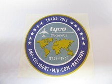 STICKER / STICKER - TEADS 2012 / TYCO / ELECTRONIC COMPONENTS / TOP!
