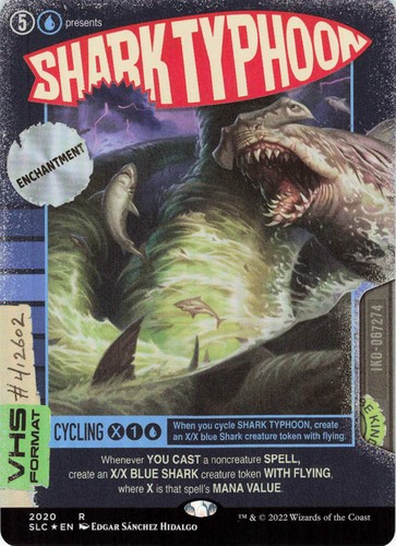 Secret lair shark typhoon - secret,
