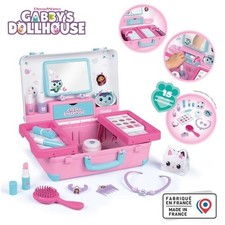 Smoby - Gabby et la Maison Magique - Valise beauté  facile a transporter - 13...