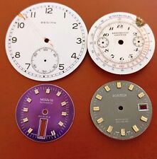 Cadran Montre Zenith pocket. Roamer .berthoud Geneve .Monvis 25 rubis