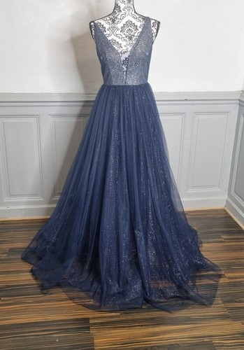 Robe soirée longue tulle - de,