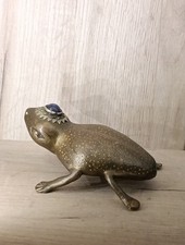 Ancienne Sculpture , Grenouille,  Bronze Animalier 