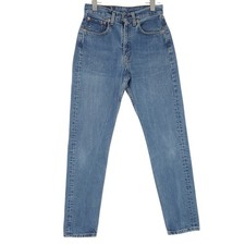 Jeans Vintage Levi's 534 04 Rétréci Femme Slim Tapered Ea6 Taille W28 L30
