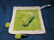 doudou plat crocodile Déglingos  Etat neuf