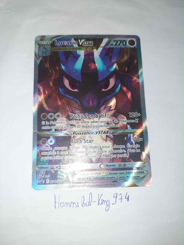 Carte pokémon lucario vstar - lucario,