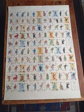 RARE : Affiche Planche TINTIN