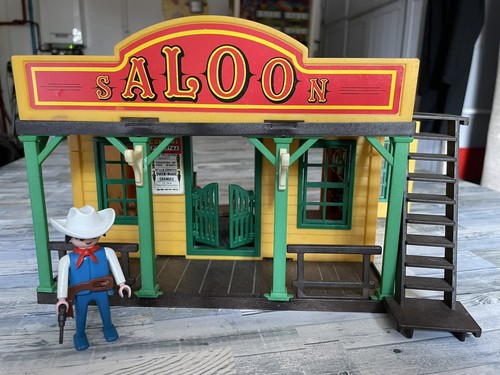 Saloon complet playmobil 3425 - complet,