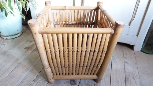 Grand cache pot - bambou, et