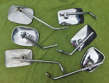 VINTAGE MOTORCYCLE SCOOTER MIRROR LOT CLASSIC TRIUMPH BSA VESPA LAMBRETTA HARLEY