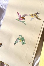 3/Papier Peint Ancien Oiseaux