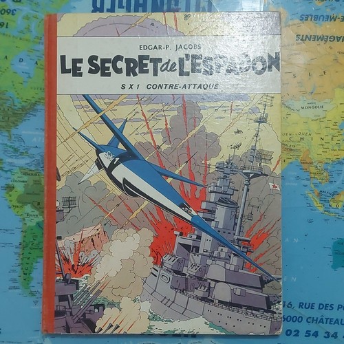 Edgar jacobs le secret - edgar,
