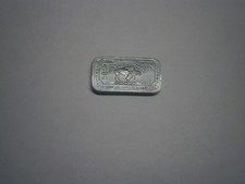 "BUFFALO" 1g ZINC- ONE GRAM BULLION BAR - .999 PURE ZINC USA - FREE POSTAGE