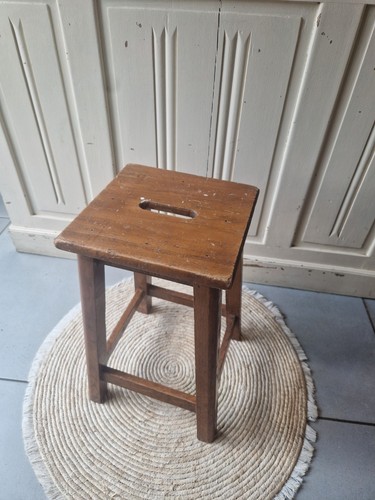 Ancien tabouret atelier - ancien,