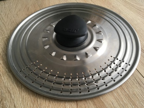 Couvercle inox avec trous